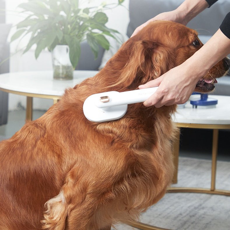 ShedAway™ Self-Cleaning Grooming Brush - Groomora